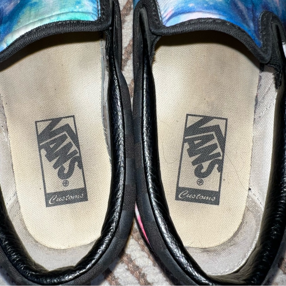 Vans Customs Unisex Galaxy Slip-On Size 8 Women; 6.5 Men - Picture 5 of 8